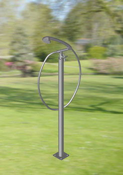 Kaltwasser Edelstahl Gartenbrause Typ Bora auch mit Warmwasser lieferbar Kaltwasser Edelstahl Gartenbrause Typ Bora auch mit Warmwasser lieferbar