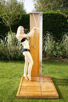 Kaltwasser Gartendusche Schwall-Wasserfall Typ Cancun Kaltwasser Gartendusche Schwall-Wasserfall Typ Cancun